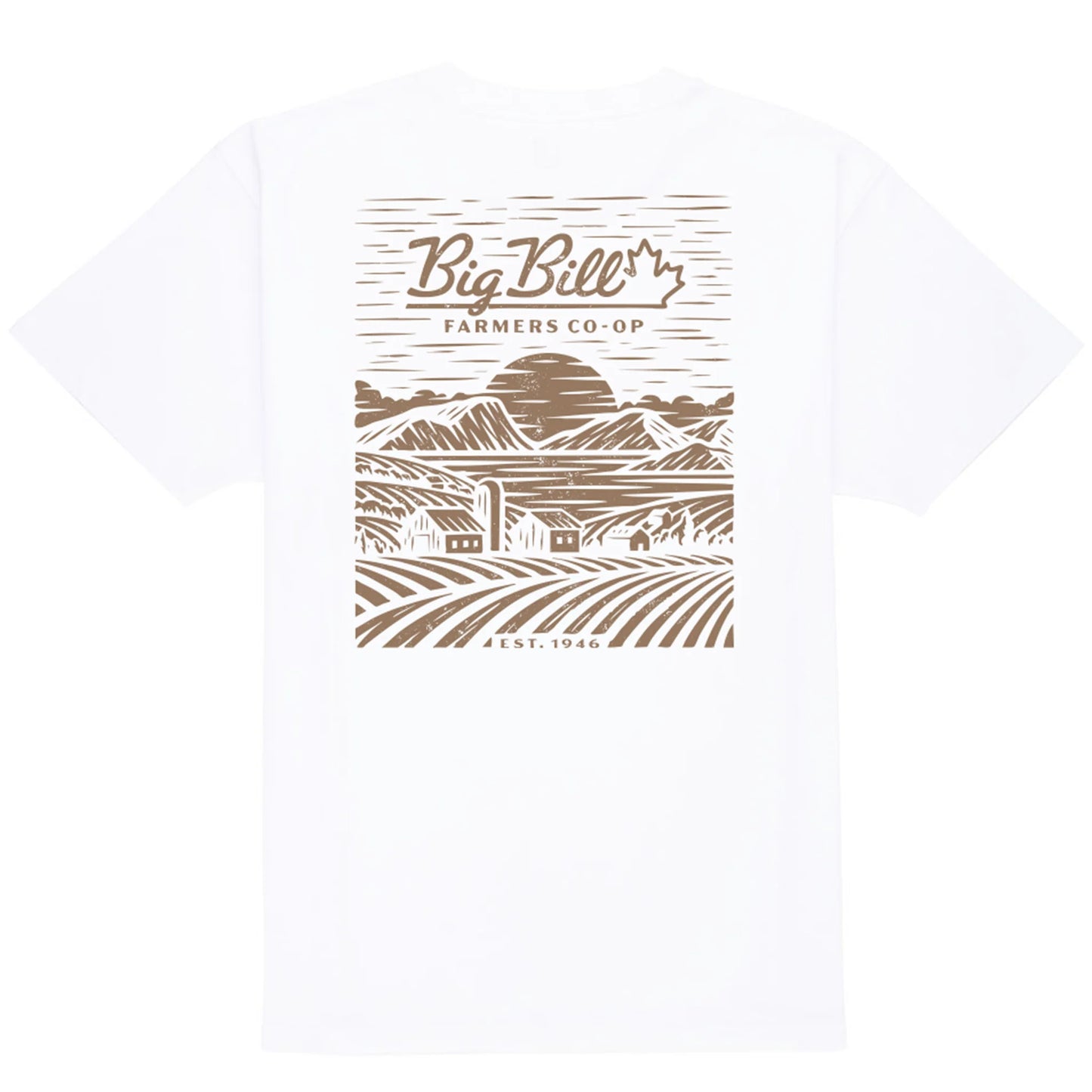 Big Bill Short-Sleeve Farming Graphic T-shirt -FC180B