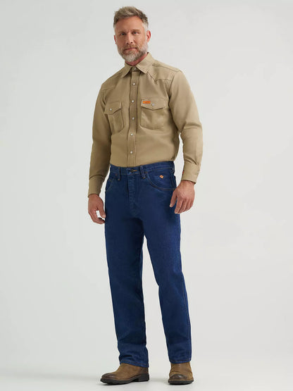 Wrangler® Flame Resistant Denim Relaxed Fit Jean - Prewash - FR31MWZ