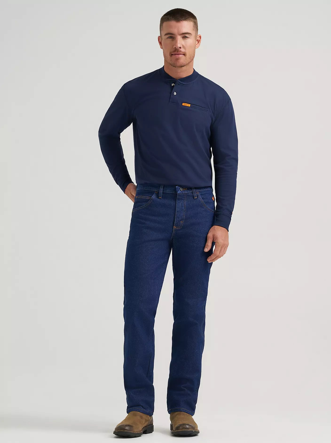 Wrangler® Flame Resistant Denim Slim Fit Jean - Prewash - FR36MWZ