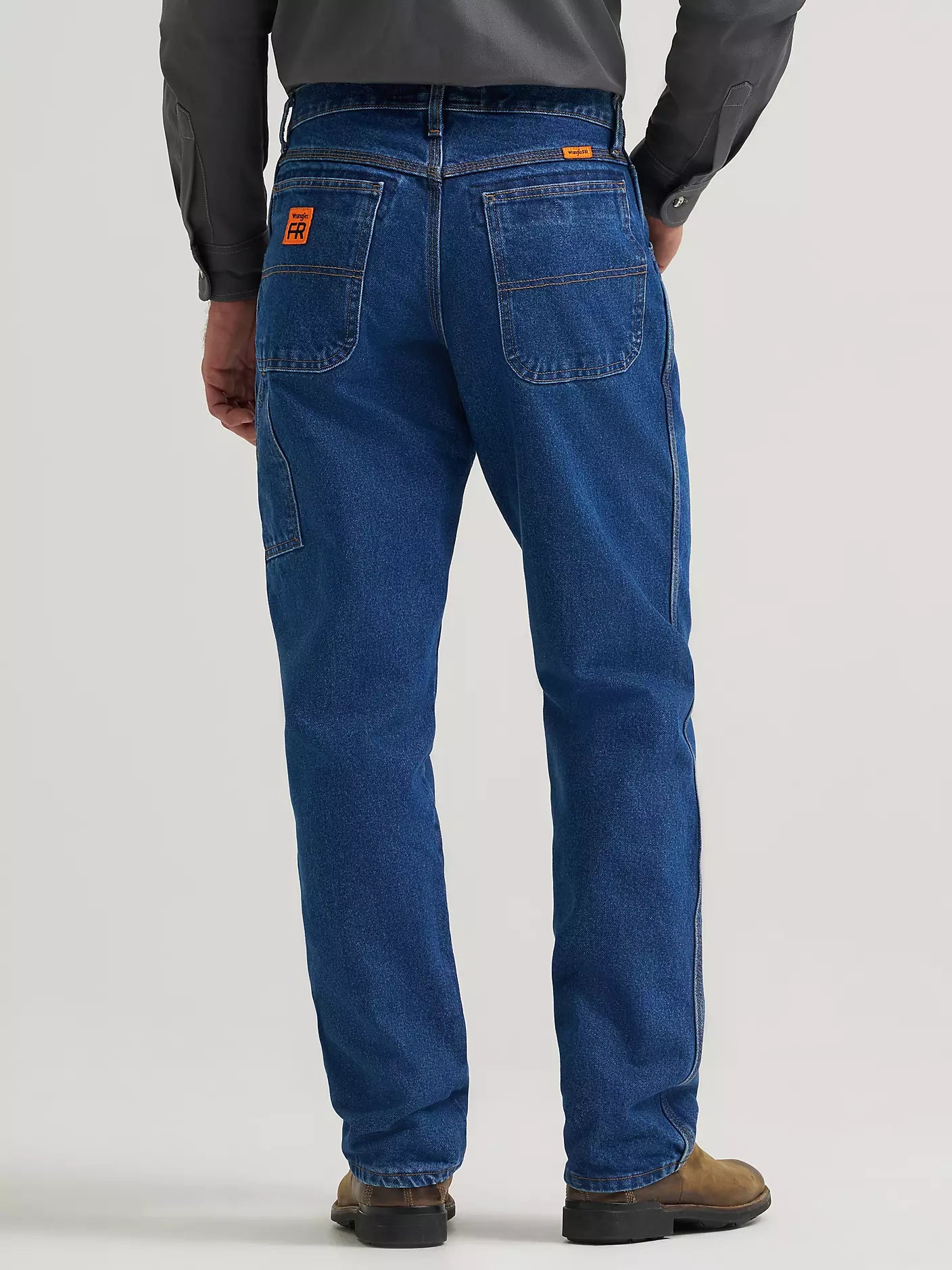 Wrangler® Flame Resistant Denim Carpenter Jean - Stonewash - FR3W020