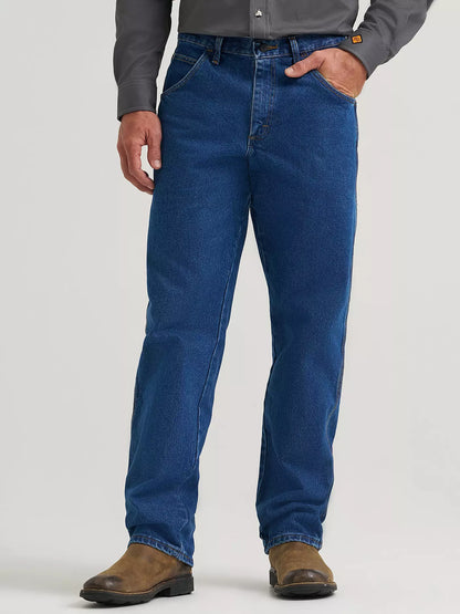 Wrangler® Flame Resistant Denim Carpenter Jean - Stonewash - FR3W020