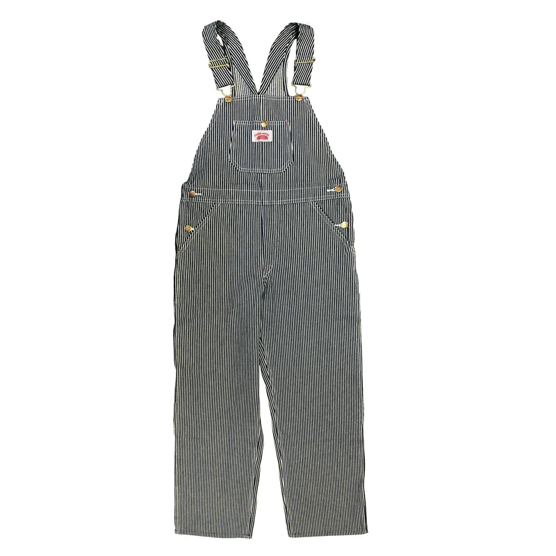 Round House #63 Youth Hickory Stripe Bib Overalls