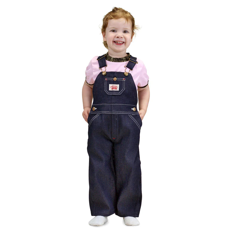 Round House #7 Kid's Blue Denim Bib Overalls