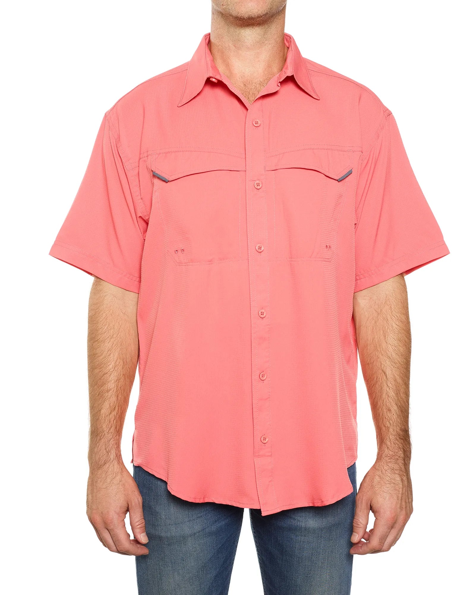 Pro Celebrity Men's Short Sleeve Pro Fishing Shirt - Basics Clothing Store