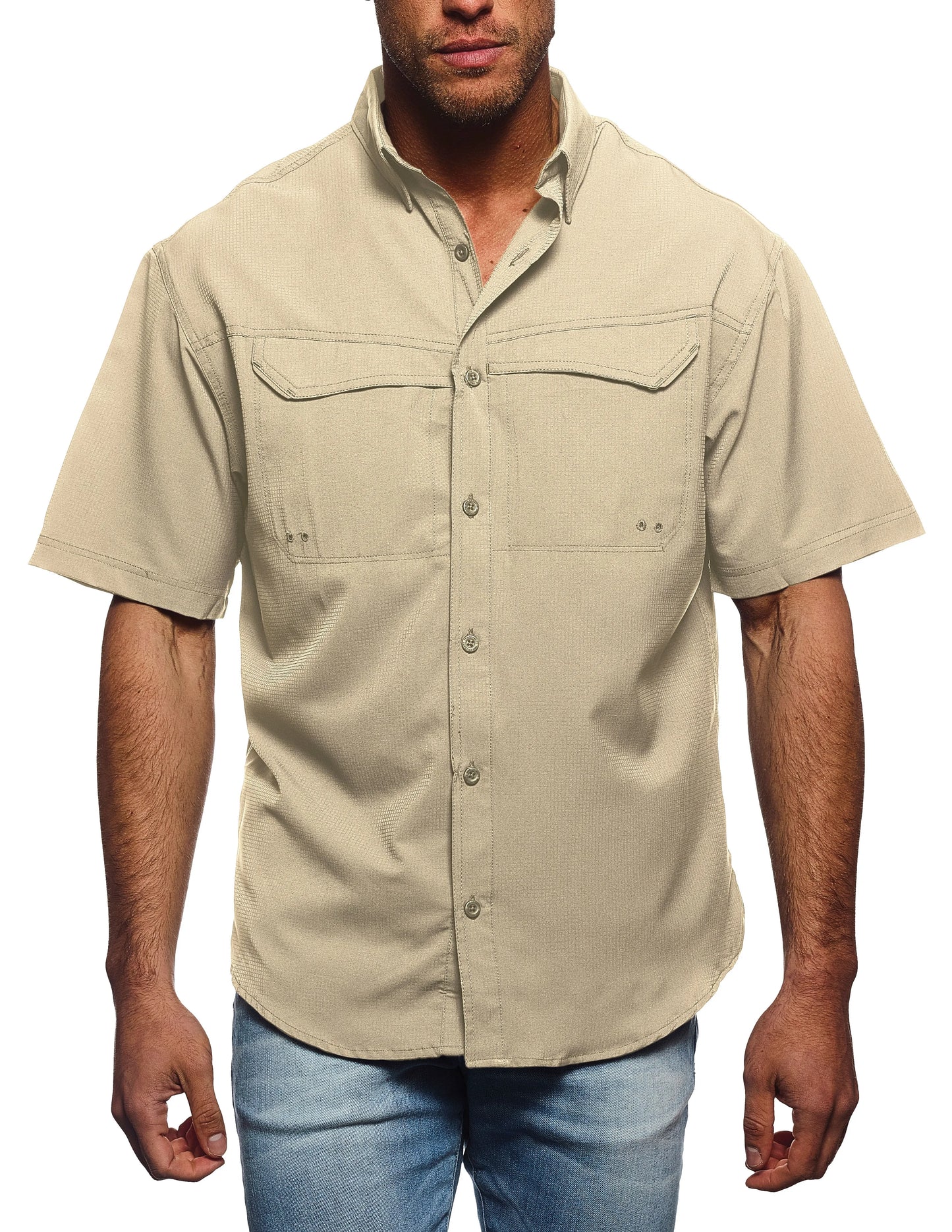 Pro Celebrity Men's Short Sleeve Pro Fishing Shirt - Basics Clothing Store