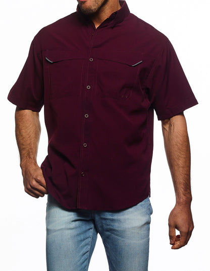 Pro Celebrity Men's Short Sleeve Pro Fishing Shirt - Basics Clothing Store