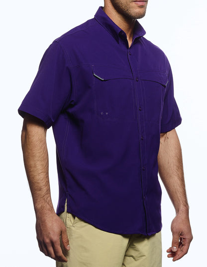 Pro Celebrity Men's Short Sleeve Pro Fishing Shirt - Basics Clothing Store