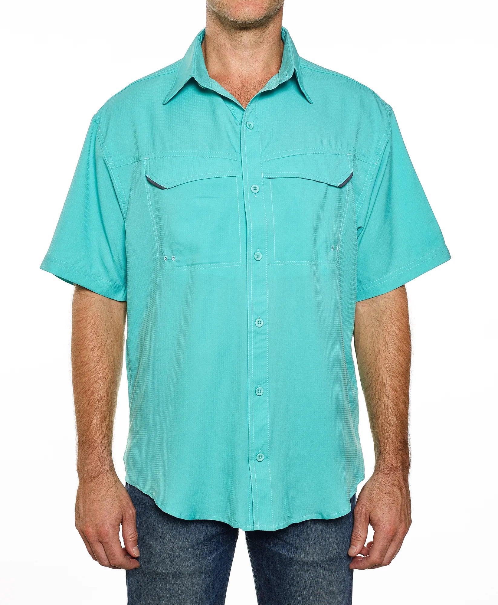 Pro Celebrity Men's Short Sleeve Pro Fishing Shirt - Basics Clothing Store