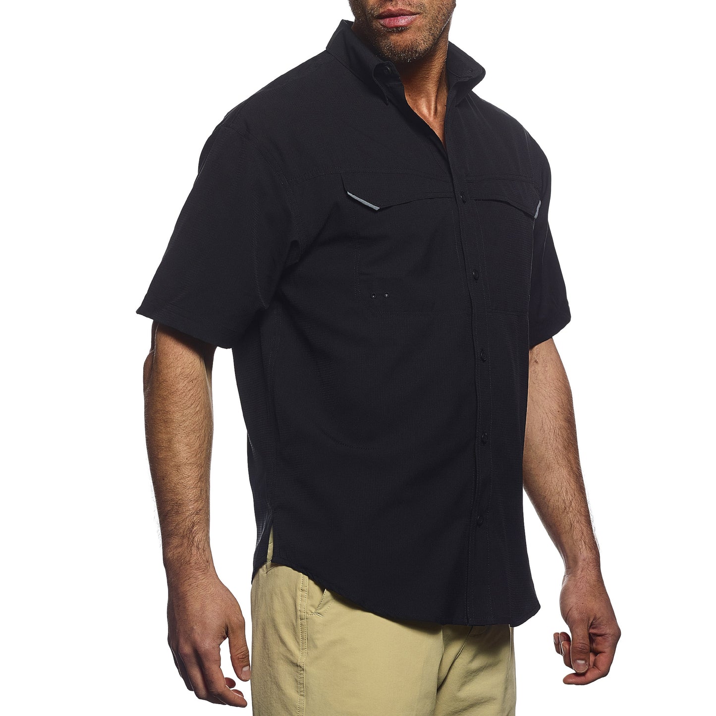 Pro Celebrity Men's Short Sleeve Pro Fishing Shirt