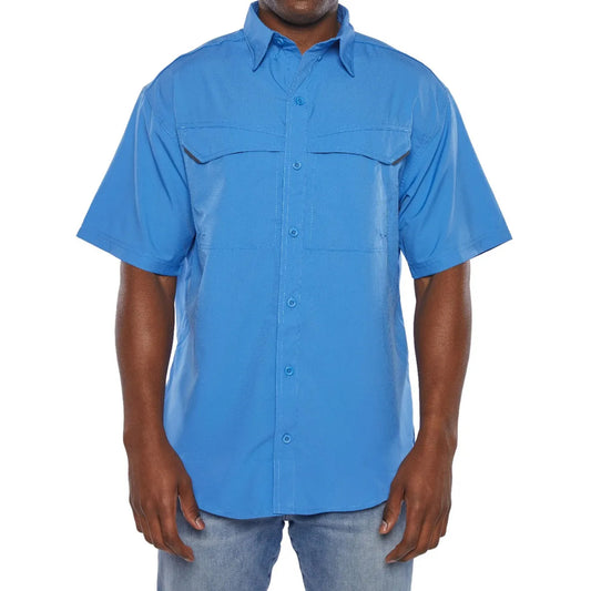 Pro Celebrity Men's Short Sleeve Pro Fishing Shirt - Basics Clothing Store