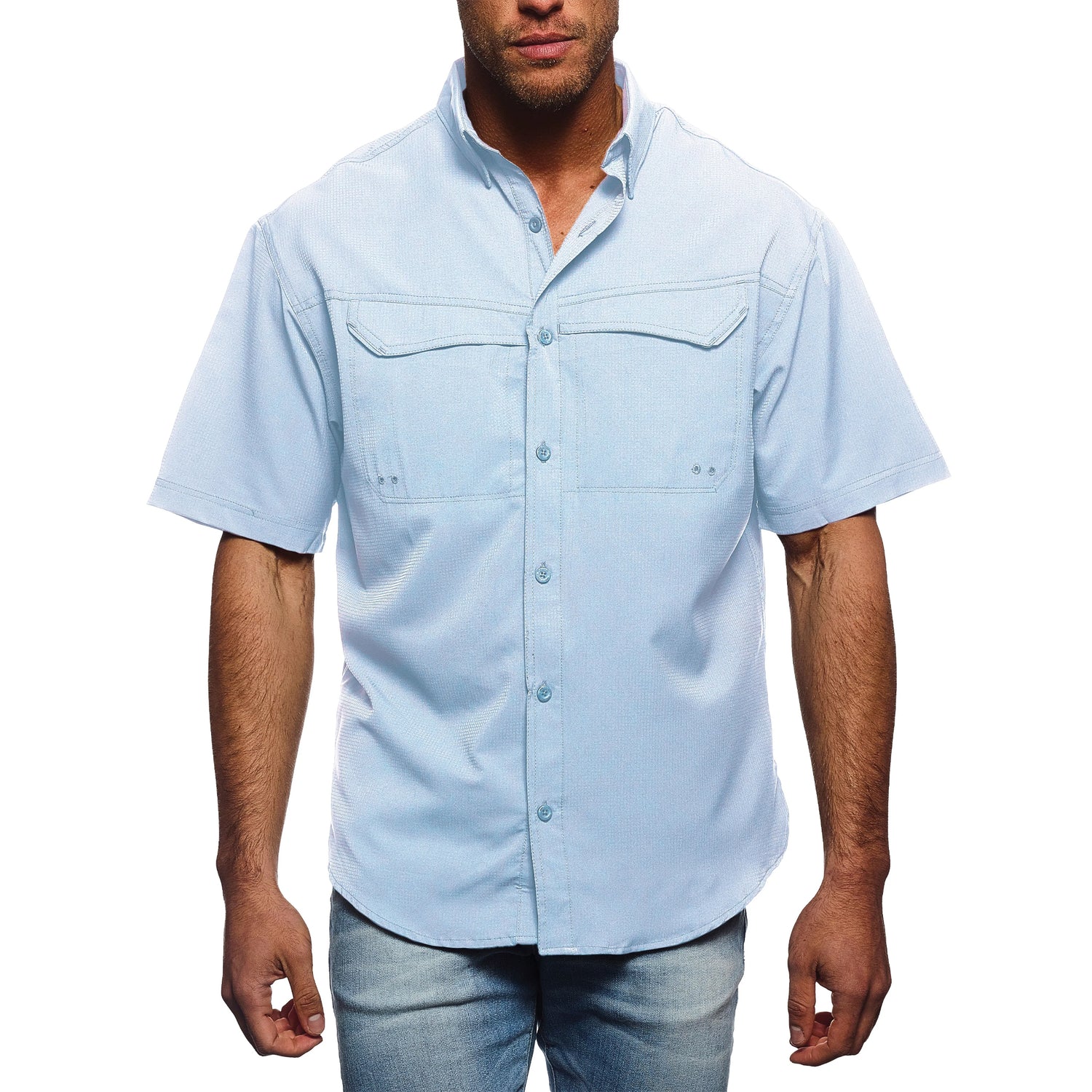 Pro Celebrity Men's Short Sleeve Pro Fishing Shirt - Basics Clothing Store