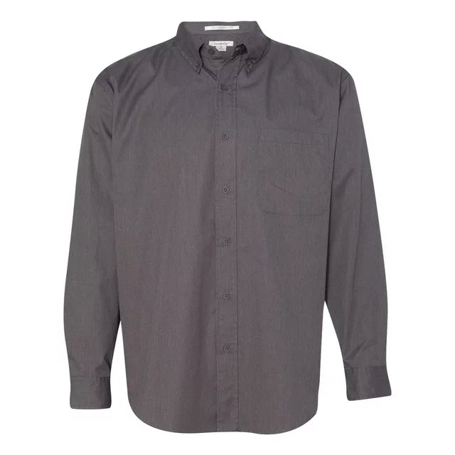 Featherlite Large Long Sleeve Stain-Resistant Twill Shirt (CLEARANCE)