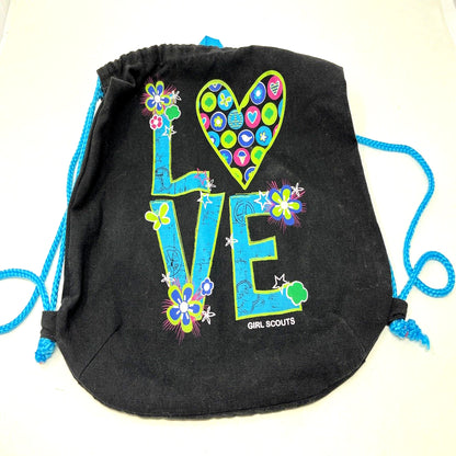 My Girl Scout Bag - Black/Blue