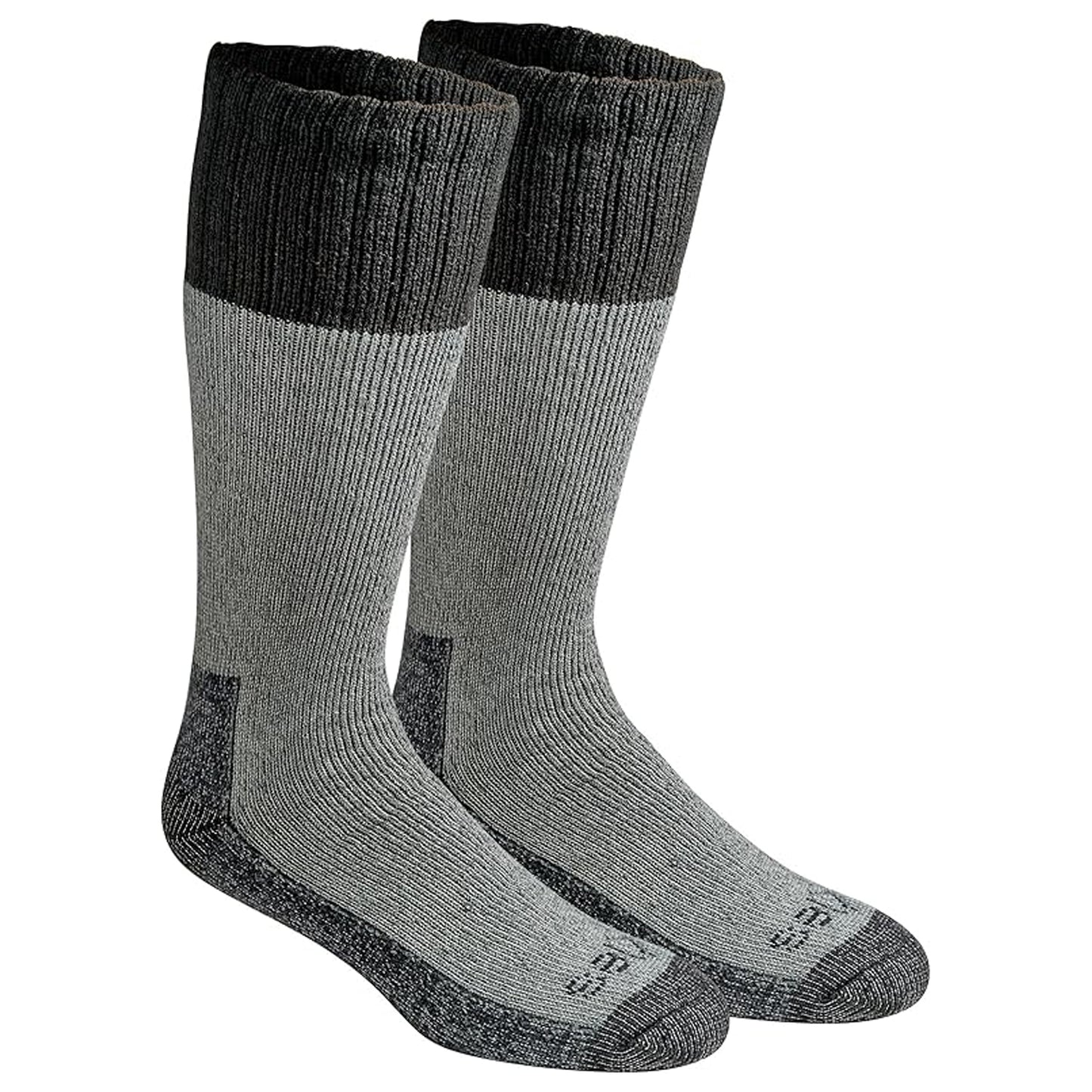 Dickies Men's 2 Packs High Bulk Acrylic Boot Length Socks, Sizes 6-12