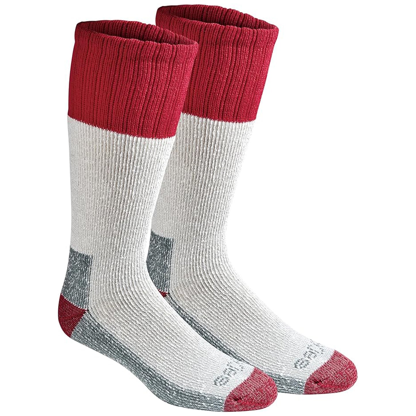 Dickies Men's 2 Packs High Bulk Acrylic Boot Length Socks, Sizes 6-12