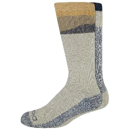 Dickies Men's 2 Packs Brushed Charcoal Fiber Crew with Mountain Welt Socks, Sizes 6-12