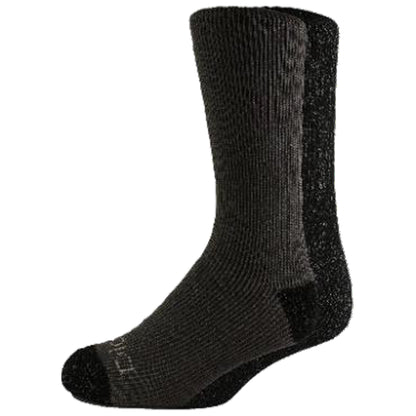 Dickies Men's 2 Packs Brushed Charcoal Fiber Crew Socks, Sizes 6-12