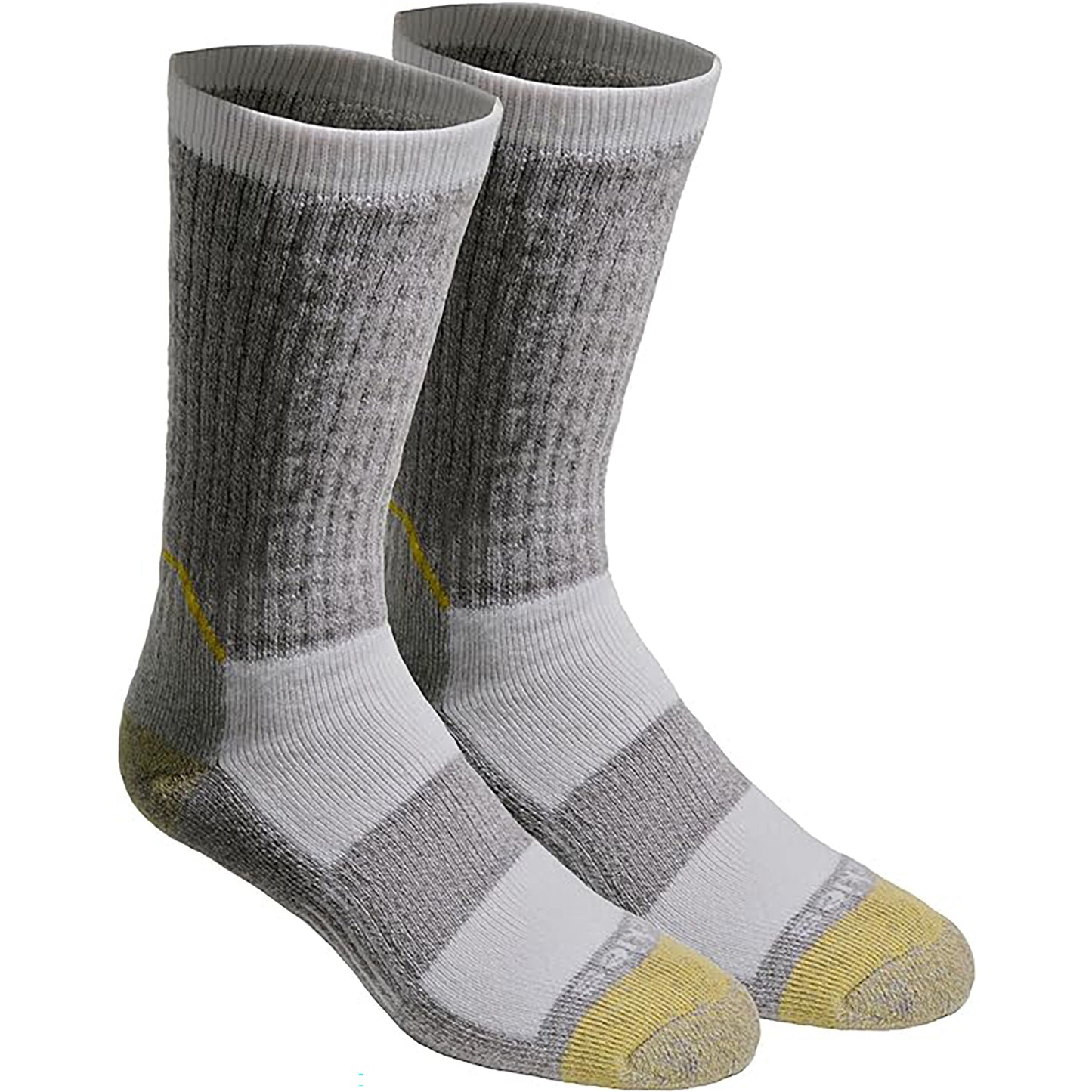 Dickies Men's 2 Packs KEVLAR® Reinforced Crew Socks, Sizes 6-12