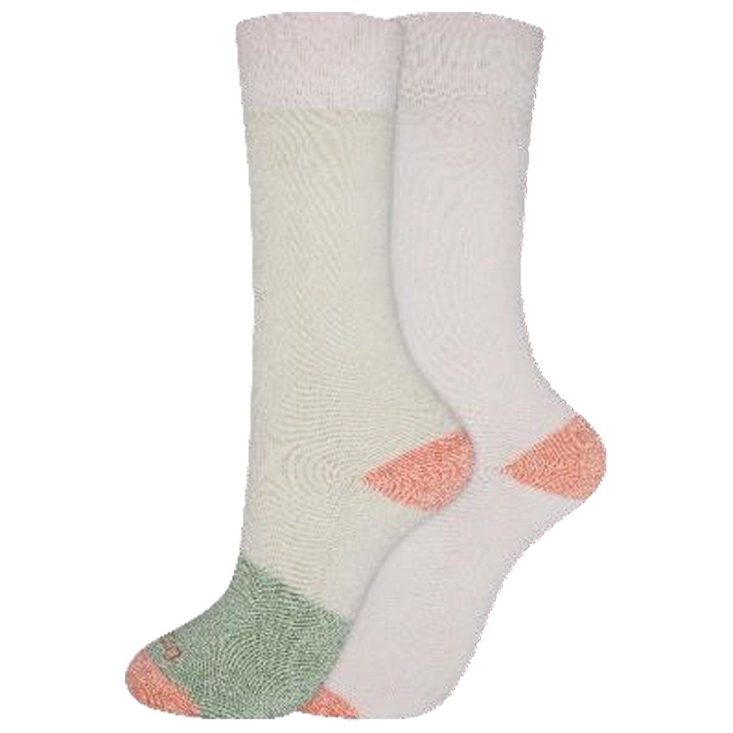 Dickies Women's 2 Packs Charcoal Fiber Basic Thermal Crew Socks, Sizes 6-9