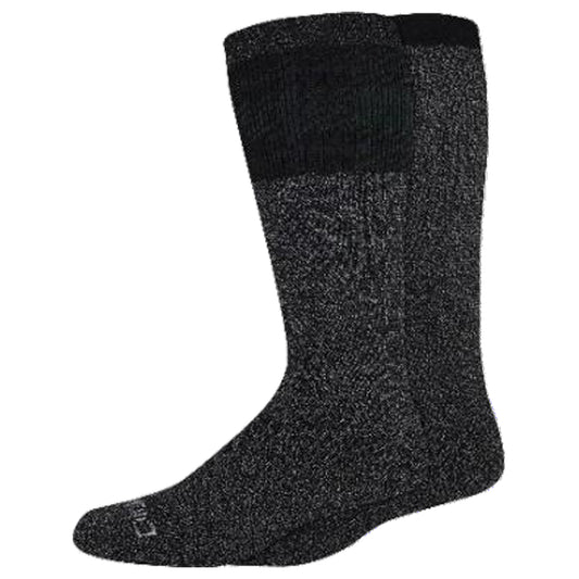 Dickies Men's 2 Packs Brushed Charcoal Fiber Watch Plaid Welt Crew Socks, Sizes 6-12