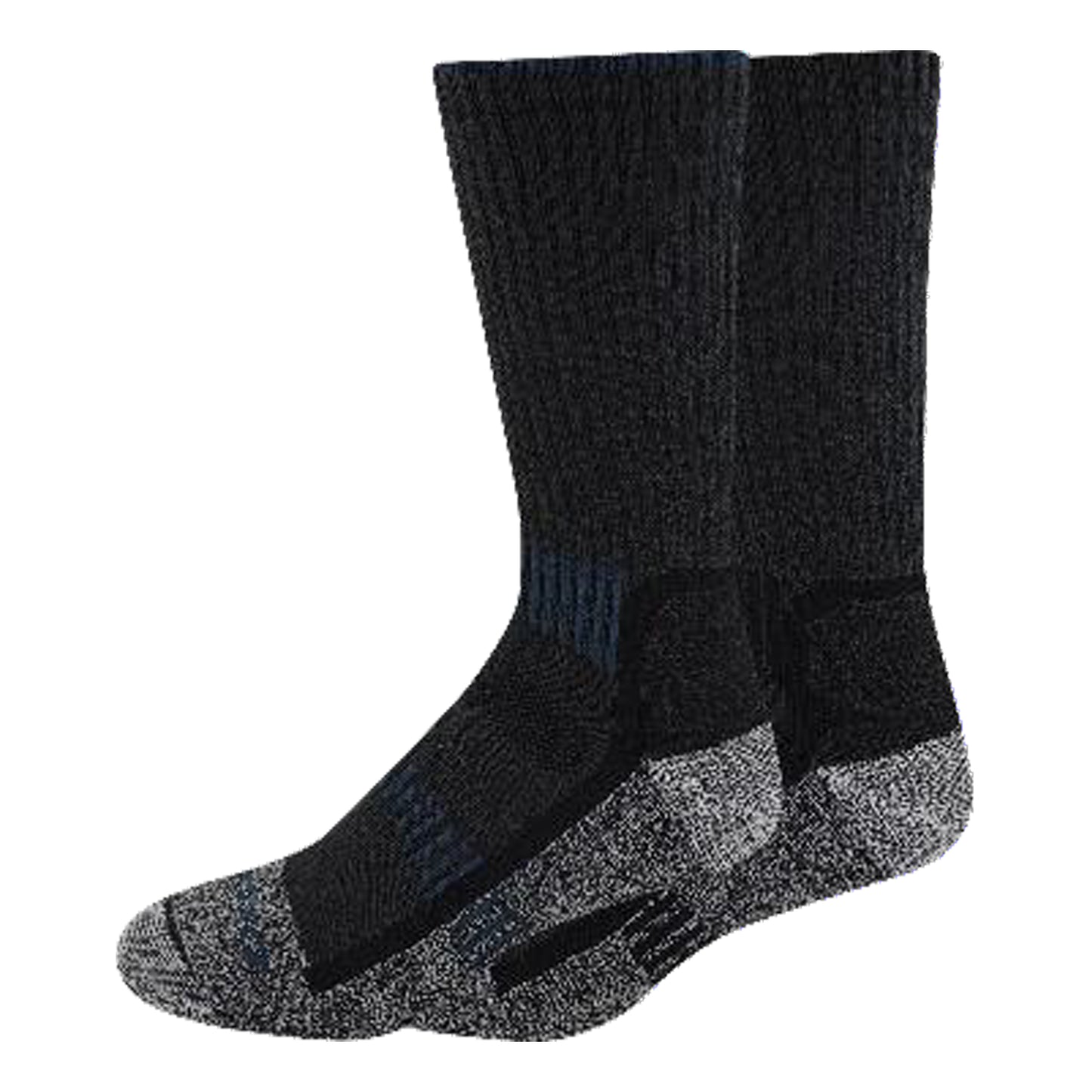 Dickies Men's 2 Packs Mid Weight Merino Wool Blend Crew Socks, Sizes 6-12