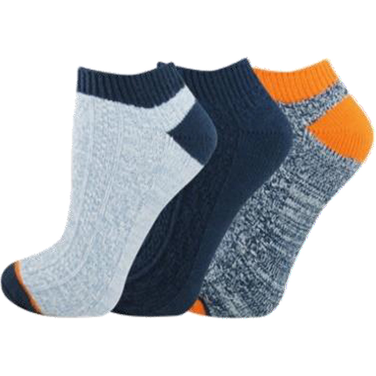 Dickies Women's 3 Packs Soft Marl No Show Socks, Sizes 6-9