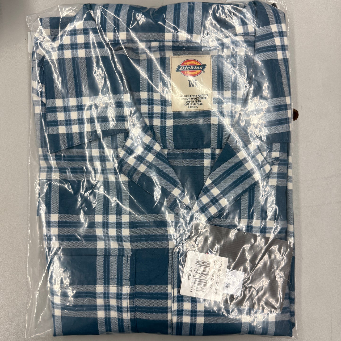 Dickies Button Down Short Sleeve Shirt - Clearance