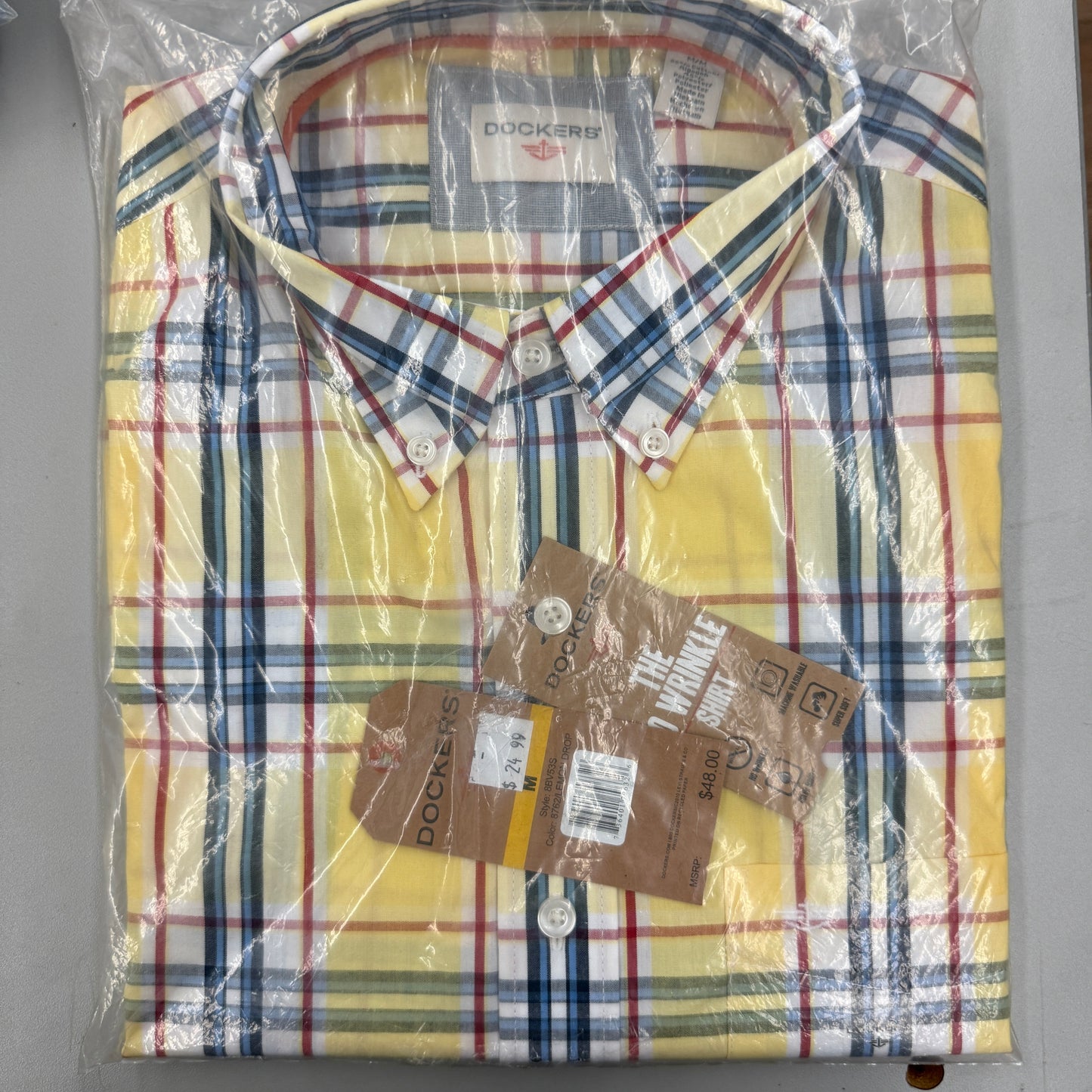 Dockers Button Up Short Sleeve Shirts - Clearance