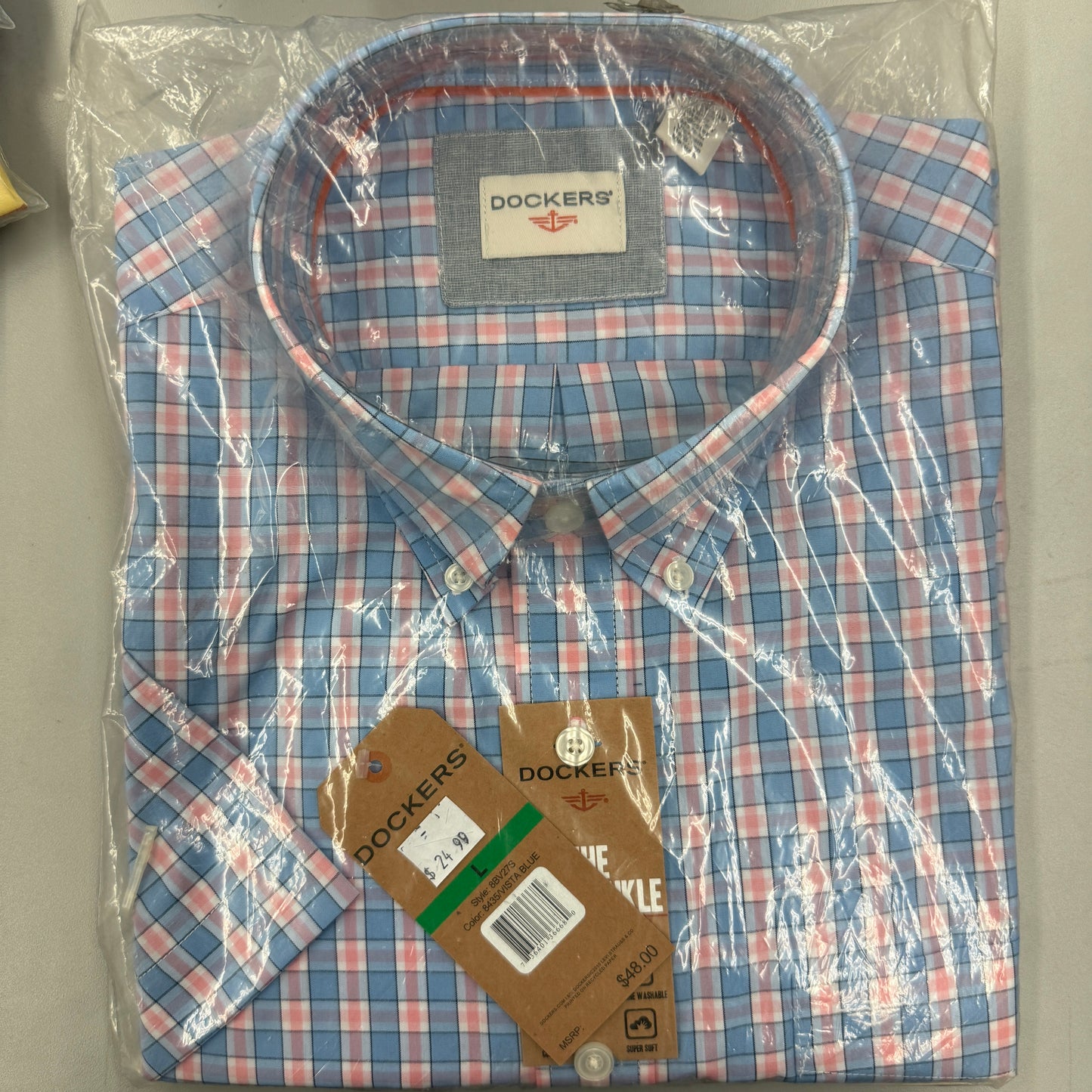 Dockers Button Up Short Sleeve Shirts - Clearance