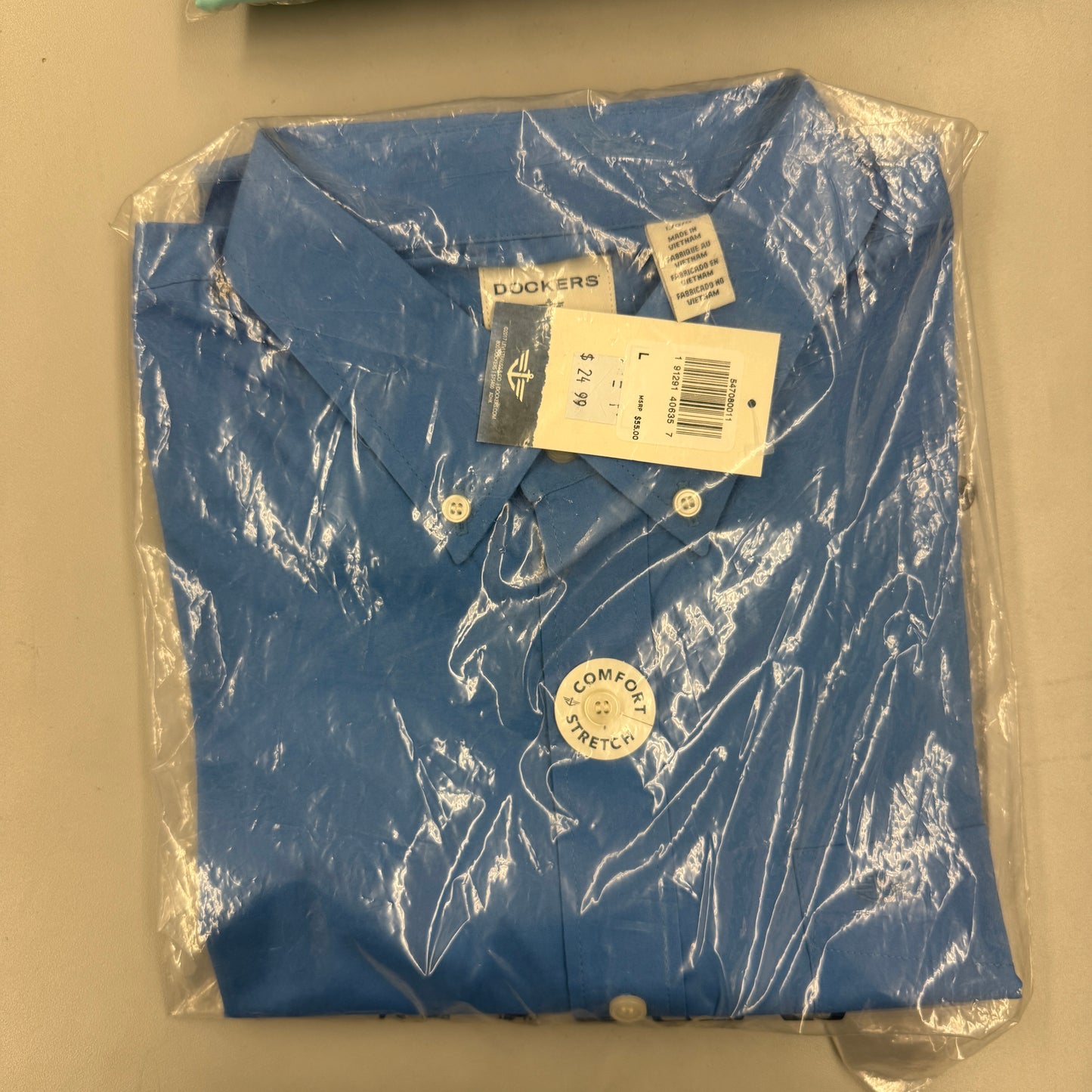 Dockers Button Up Short Sleeve Shirts - Clearance