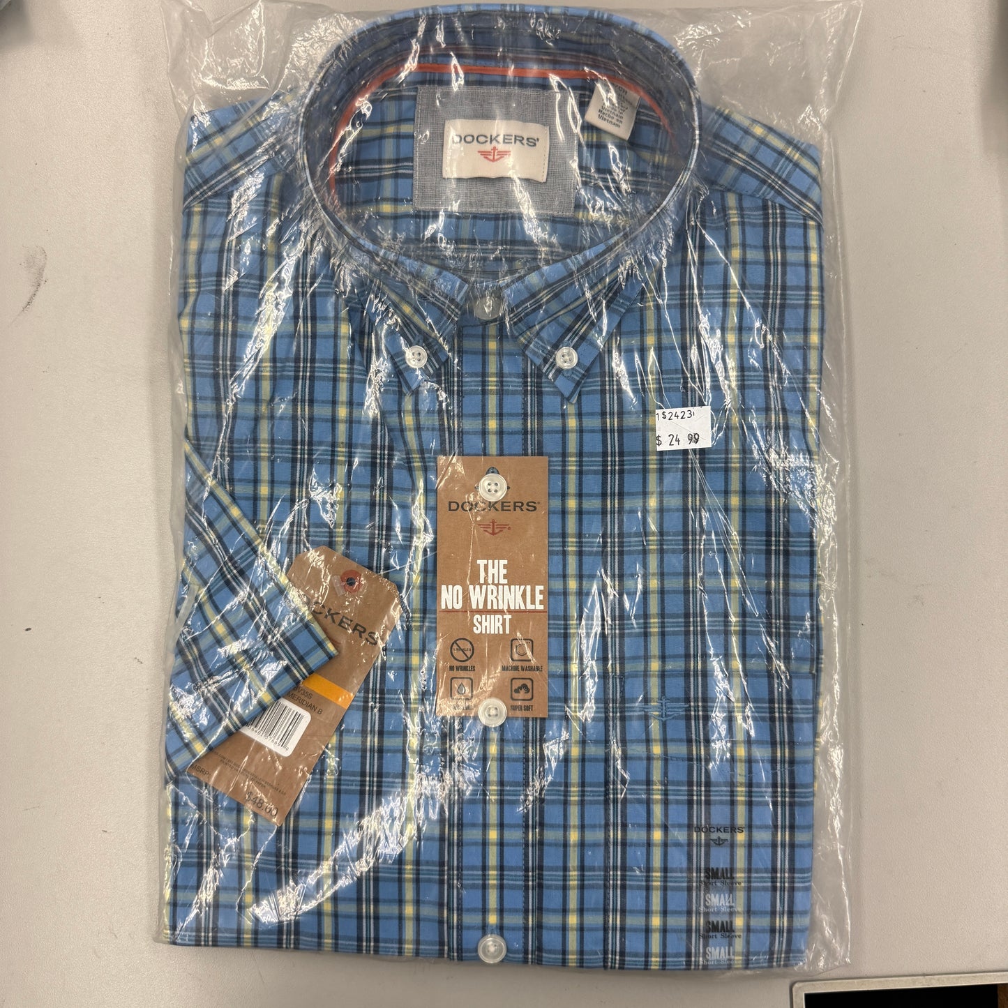 Dockers Button Up Short Sleeve Shirts - Clearance
