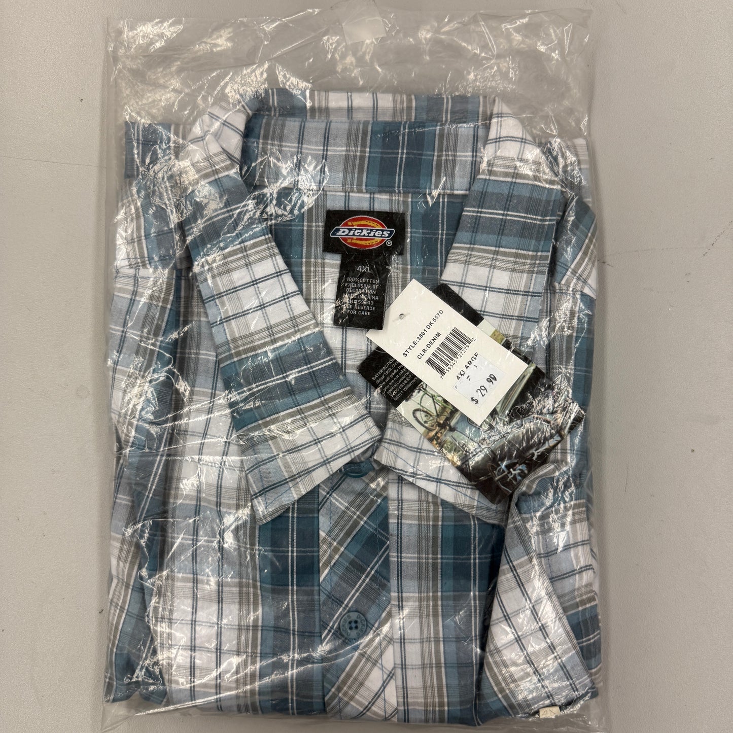 Dickies Button Down Short Sleeve Shirt - Clearance