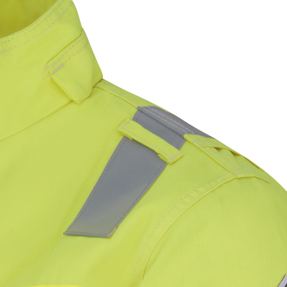 Bulwark Hi-Visibility Lined Bomber Jacket - JMJ6HV