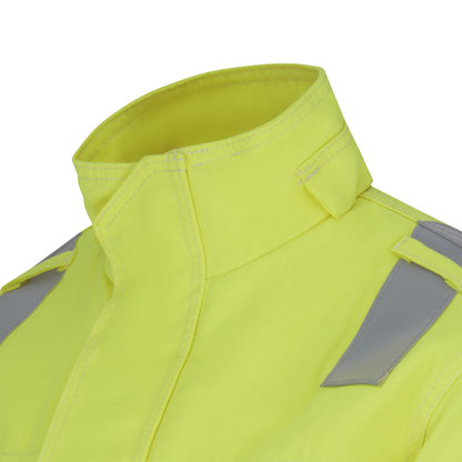 Bulwark Hi-Visibility Lined Bomber Jacket - JMJ6HV