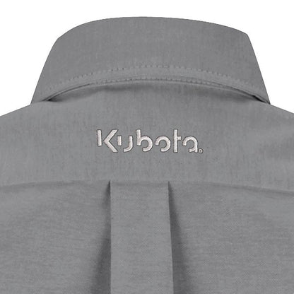 Kubota- Women's Executive Button-Down Shirt - Short Sleeve - Grey