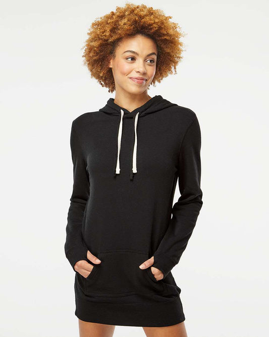 Independent Trading Co. Women’s Special Blend Hooded Sweatshirt Dress