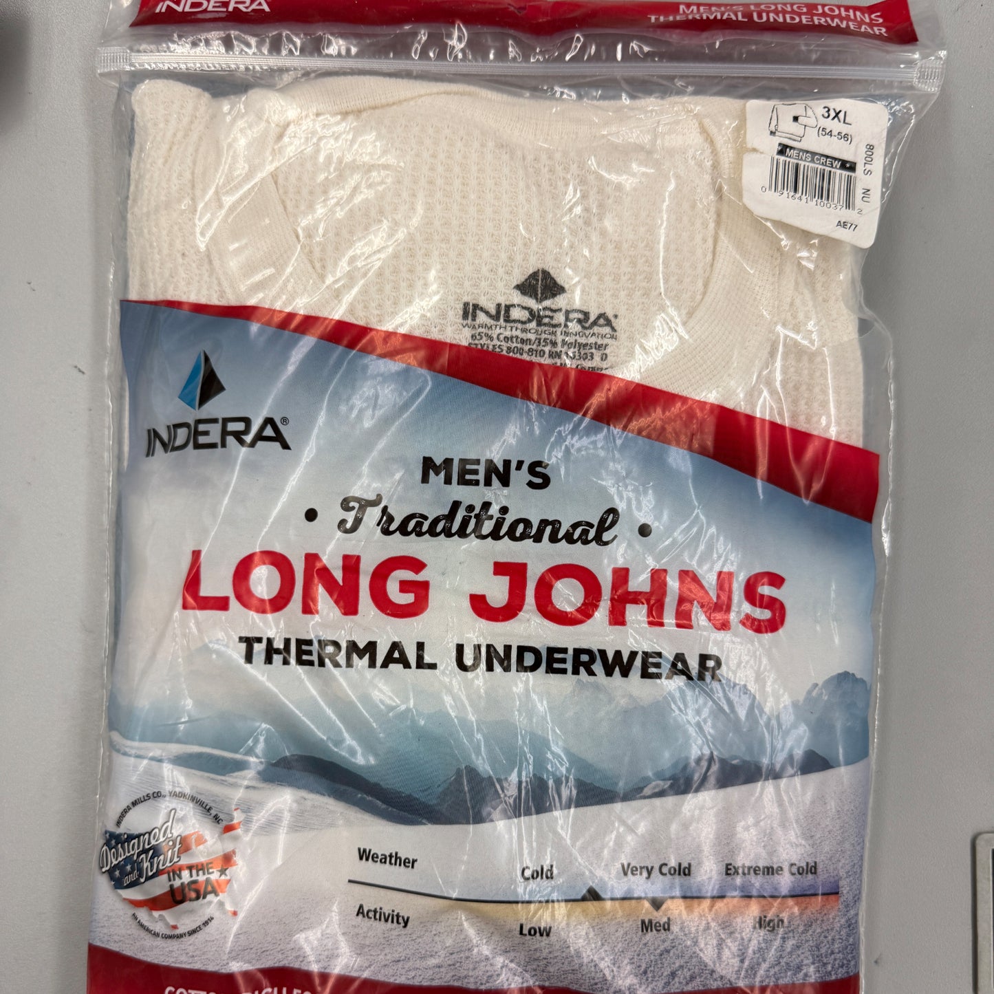 Indera Thermal Tops, Clearance