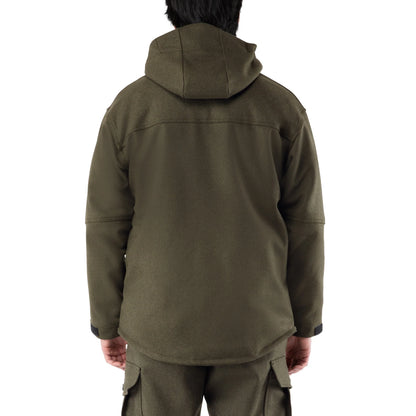Big Bill Hooded Merino Wool Jacket -JKTMER -Greenn