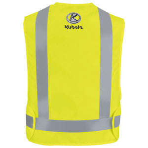 Kubota® Hi-Visibility Safety Vest W/LOGO 100% POLY