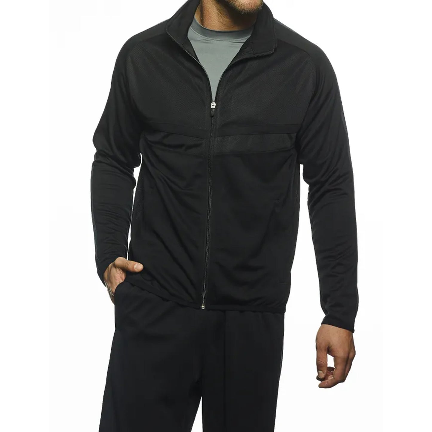 Pro Celebrity Mens Black Hawk Jacket