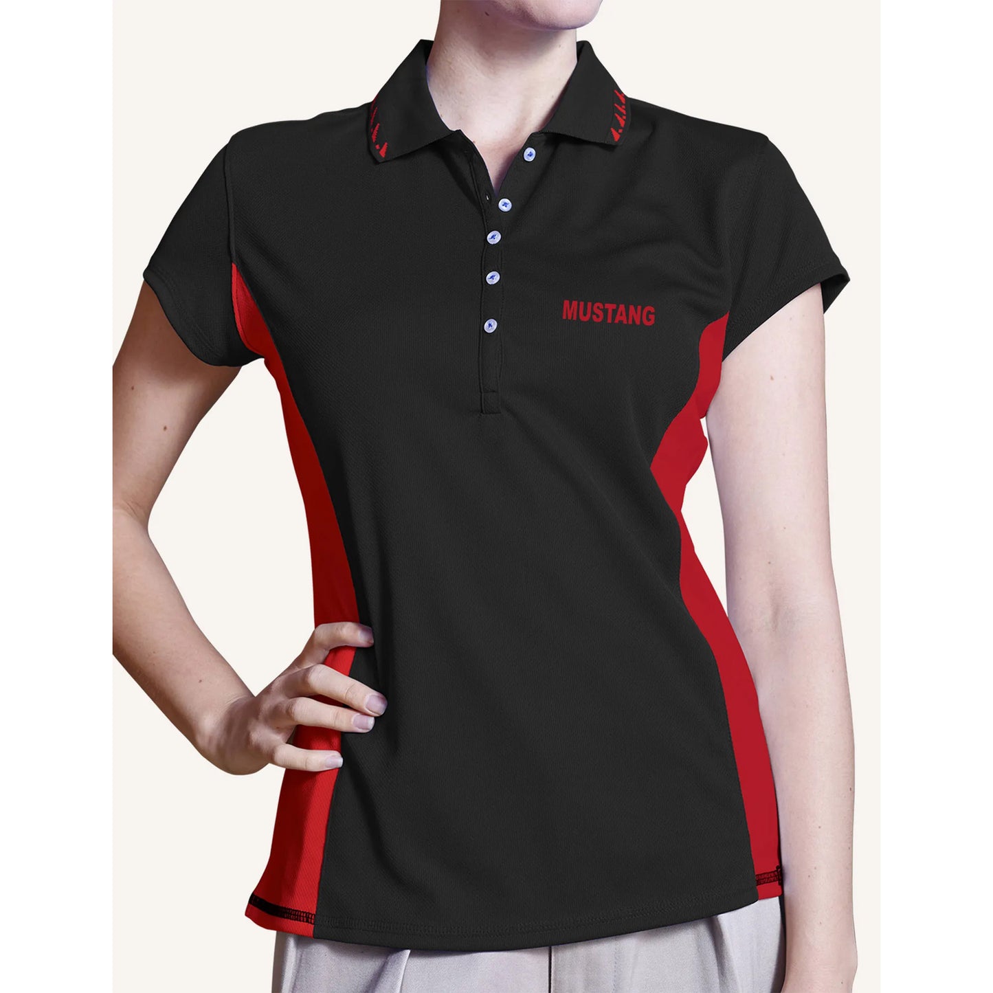 Pro Celebrity Ladies Mustang Polo Shirt