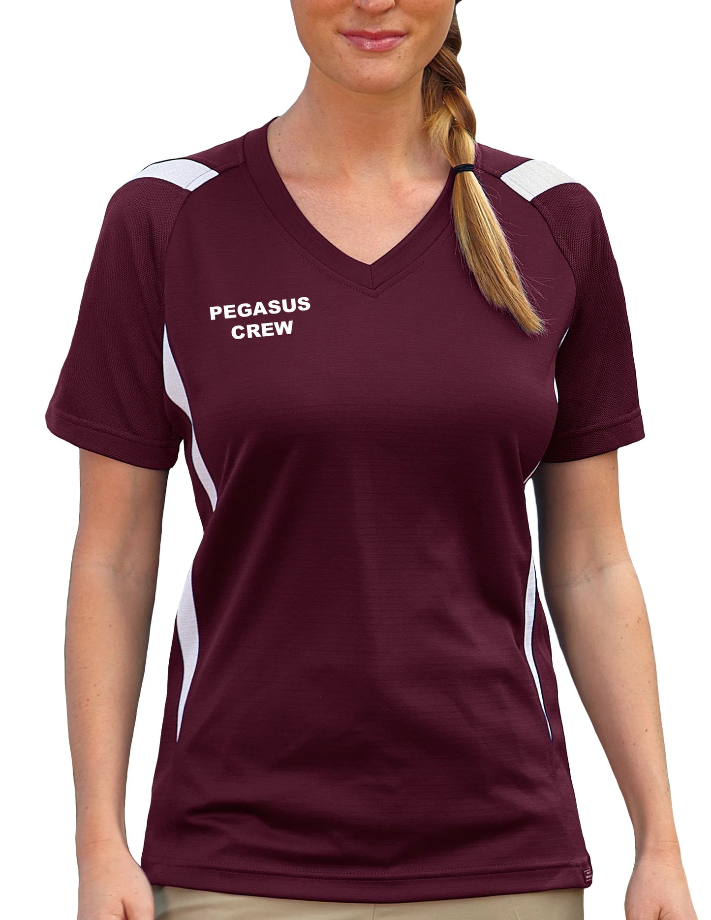 Pro Celebrity Ladies Pegasus Crew T-Shirts -  KLM280