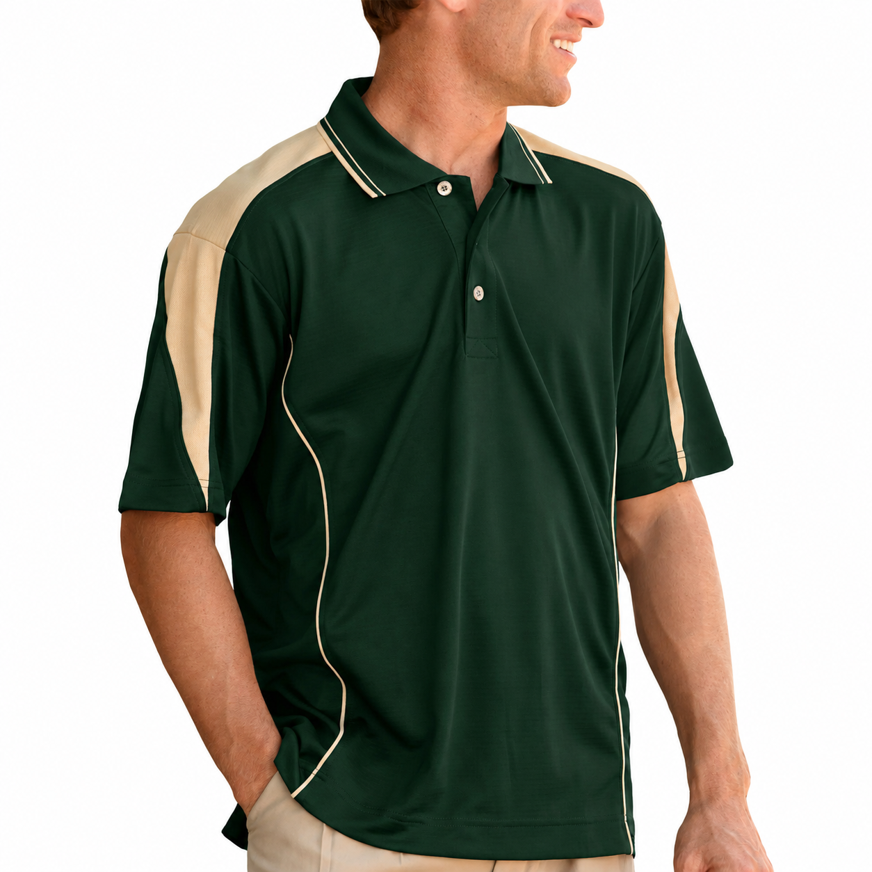 Pro Celebrity Men's Maverick Vegas Polo Shirt - KMVGLD