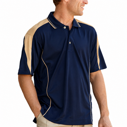 Pro Celebrity Men's Maverick Vegas Polo Shirt - KMVGLD
