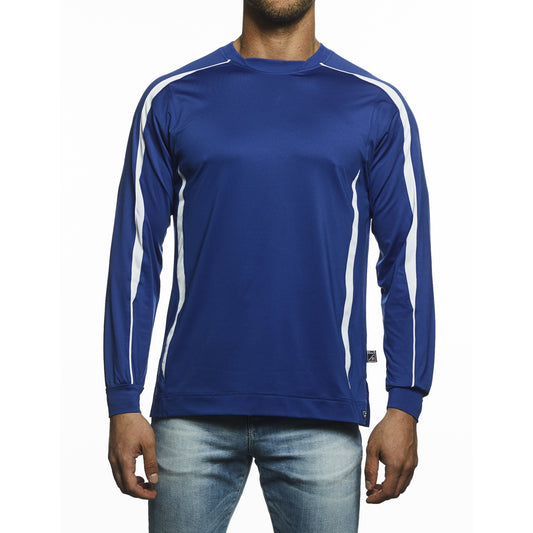 Pro Celebrity Men's Allsport Crew Neck Long Sleeve T-Shirt - Basics Clothing Store