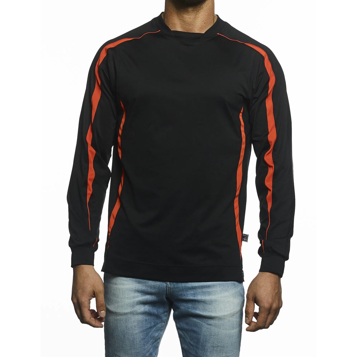 Pro Celebrity Men's Allsport Crew Neck Long Sleeve T-Shirt - Basics Clothing Store