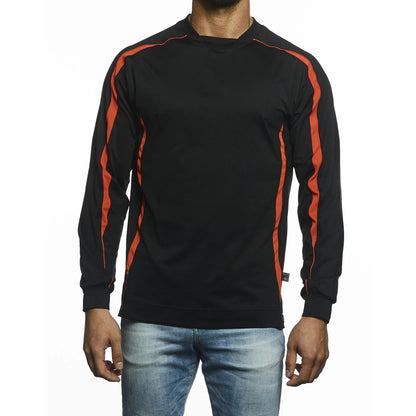 Pro Celebrity Men's Allsport Crew Neck Long Sleeve T-Shirt - Basics Clothing Store