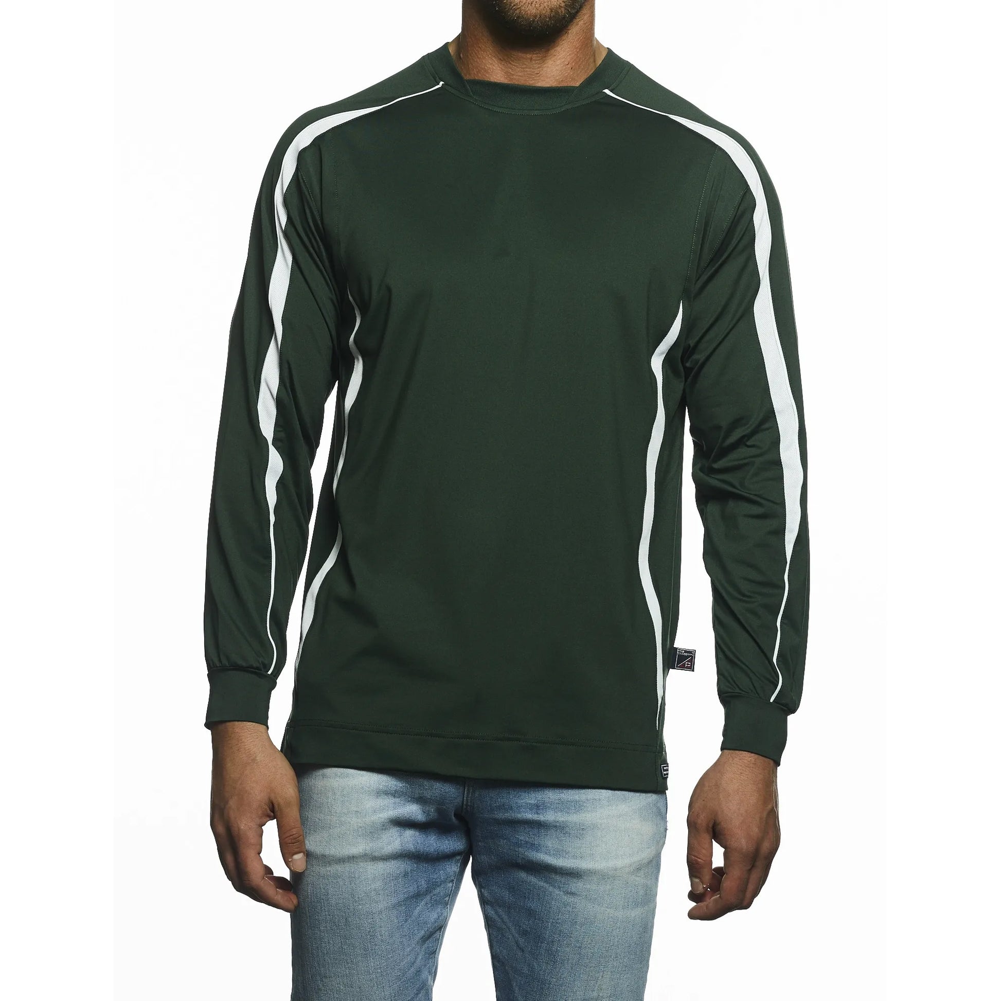 Pro Celebrity Men's Allsport Crew Neck Long Sleeve T-Shirt - Basics Clothing Store