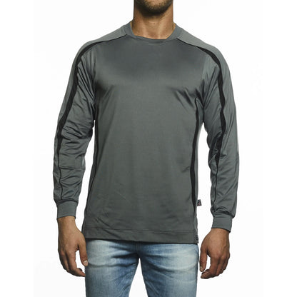 Pro Celebrity Men's Allsport Crew Neck Long Sleeve T-Shirt - Basics Clothing Store
