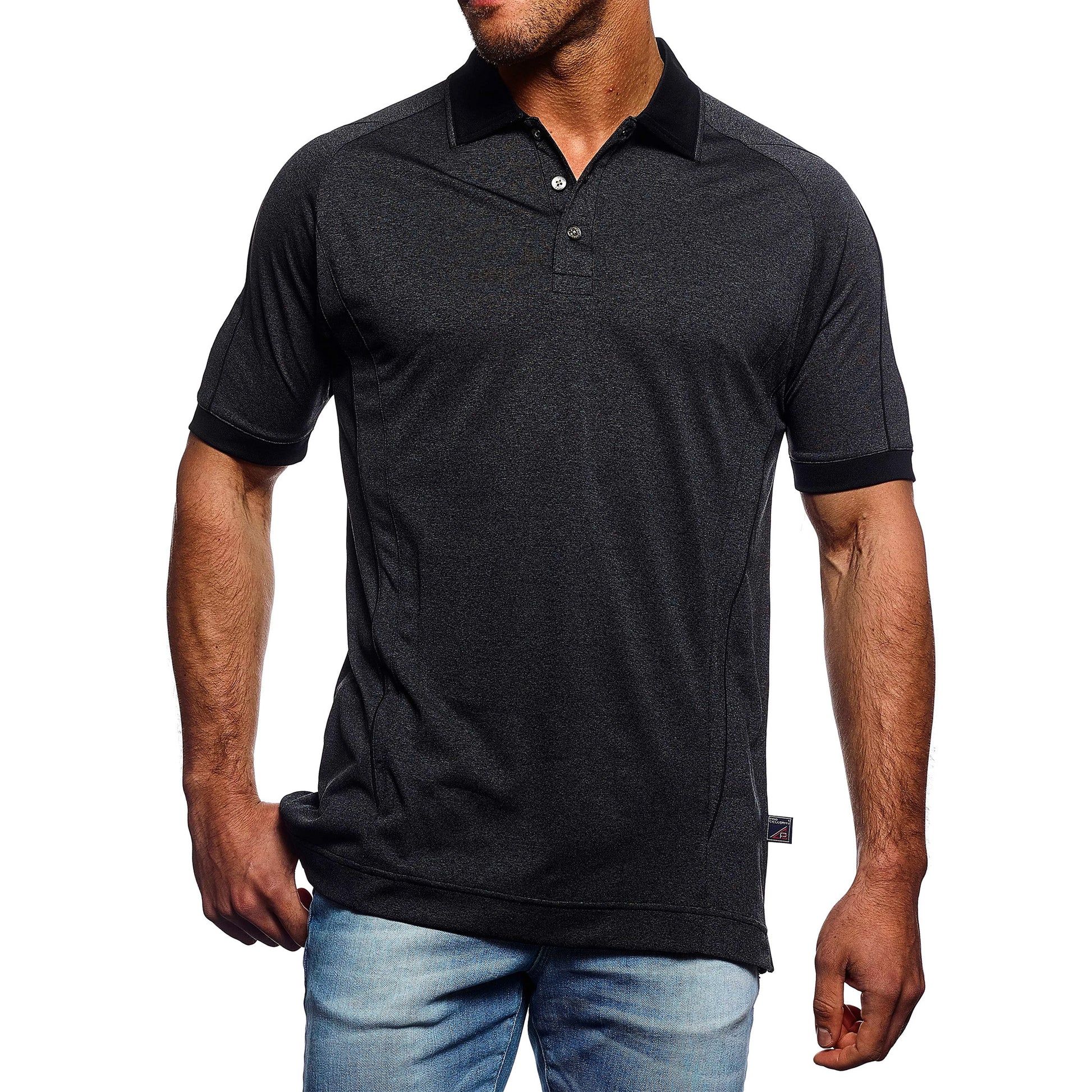 Pro Celebrity Men's Heathaway Polo Shirt - Basics Clothing Store